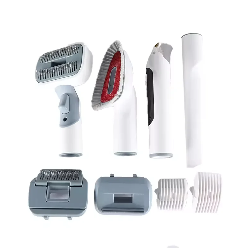 New Electric Dog Hair Dryer Deshedding Tool Clipper Brushes Kit Pet Grooming Vacuum Cleaner for Cat Dogs