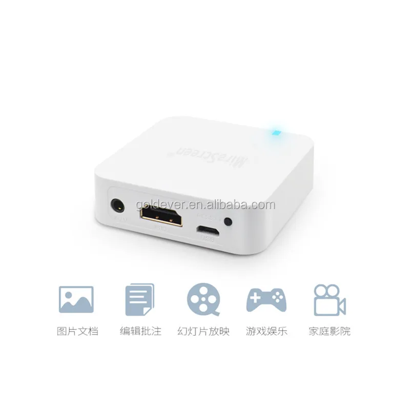 X7 mirascreen 2.4g wifi miracast Car wireless display dongle