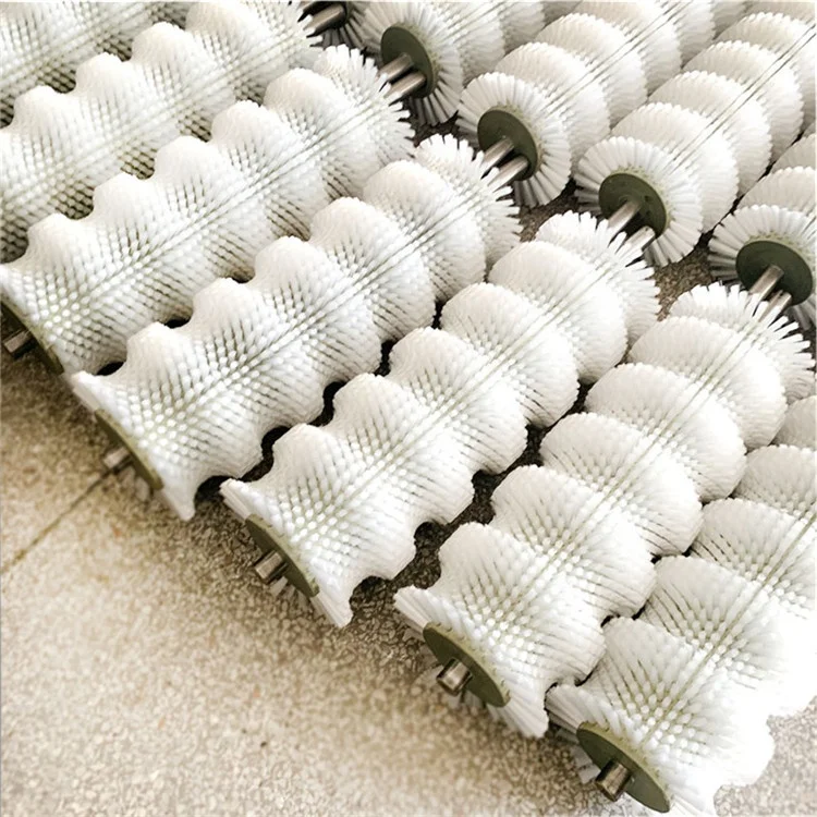 Customized size Nylon roller brush for egg cleaning machine