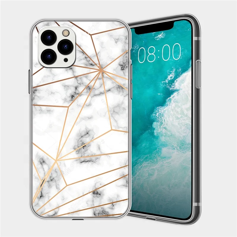  2 в 1 изготовленный на заказ противоударный чехол для телефона iphone xs max xr 5678plus 11pro 12 se2021 мраморный