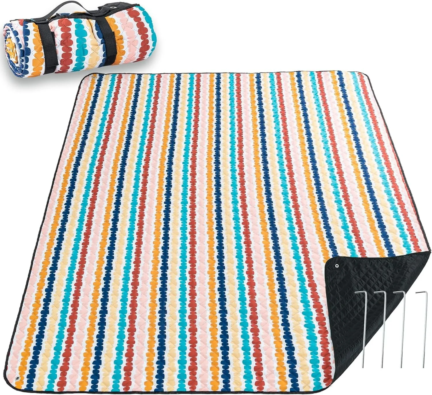 New Arrival Spring Summer Portable Outdoor Waterproof Oxford Fabric Picnic Mat Camping Excursion Goods-Dampproof Mattress Type