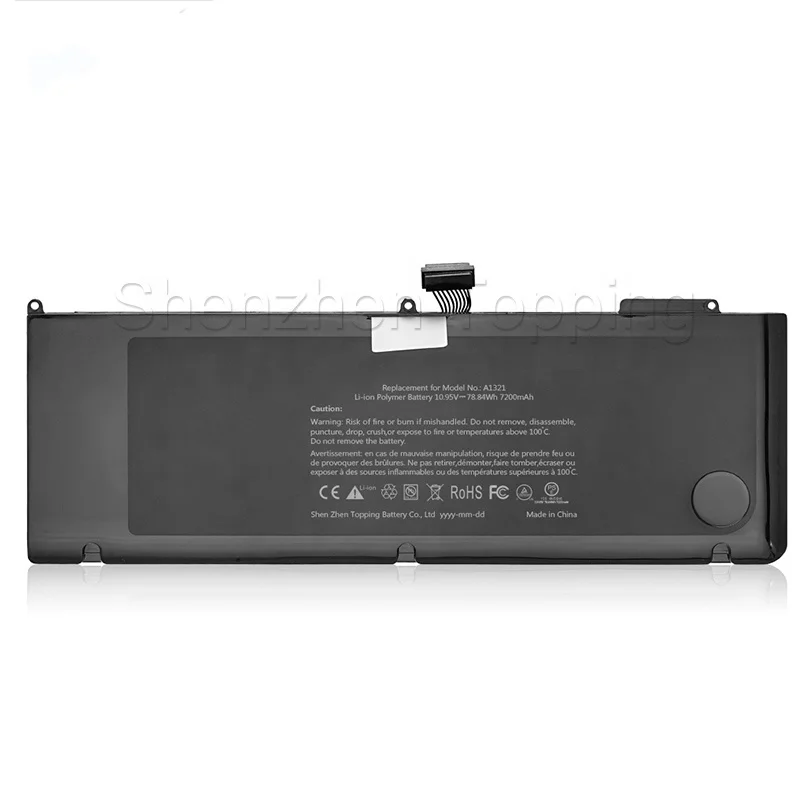 
CE Rohs FCC Laptop Battery A1321 for MacBook Pro 15.4