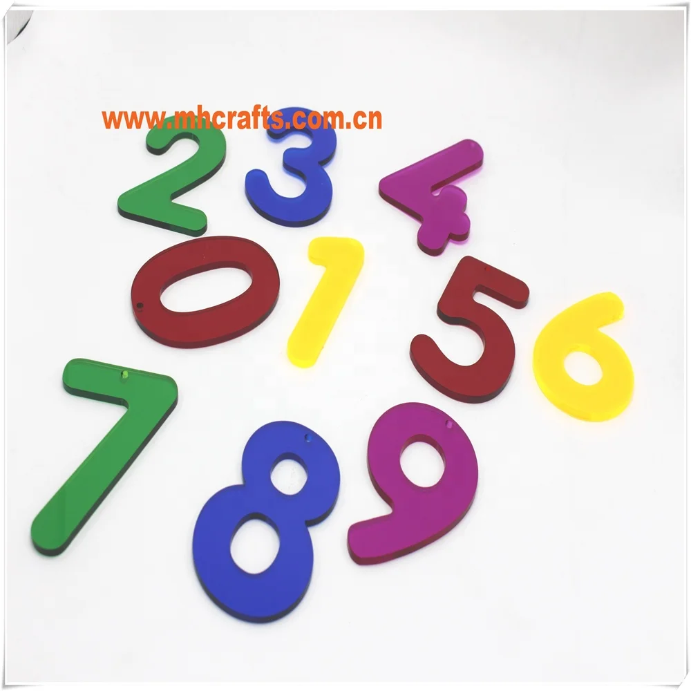 Эхо дружественные лазерные Вырезанные Акриловые буквы и цифры для детского образования буквы алфавита нижний регистр