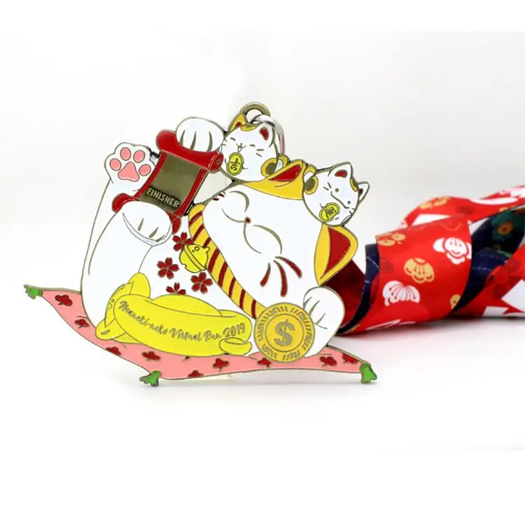 Золотая медаль для занятий тхэквондо логотип на заказ