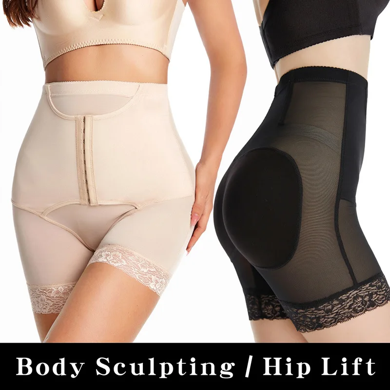 Women Body Shaper Highwaist Shapewear Control lace Panties enhancer butt lifter slimming shapewear bodyshaper hip lifter butt
