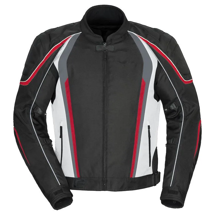 Cold Weather Riding Jacket Black Motorcycle Gear Bike Protection Jacket