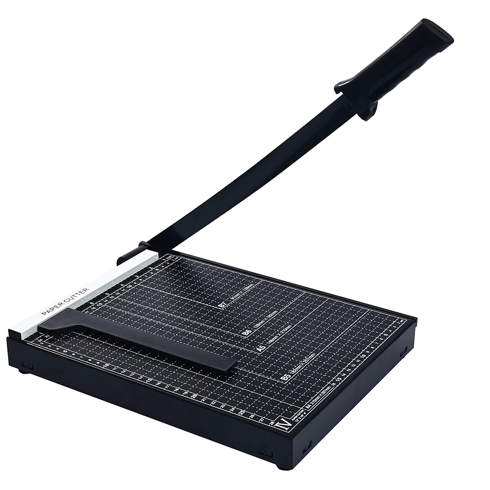 Metal Manual A4 Guillotine Wrapping Paper Cutter 12*10 inch Photo Paper Hand Cutter Saving Trimmer