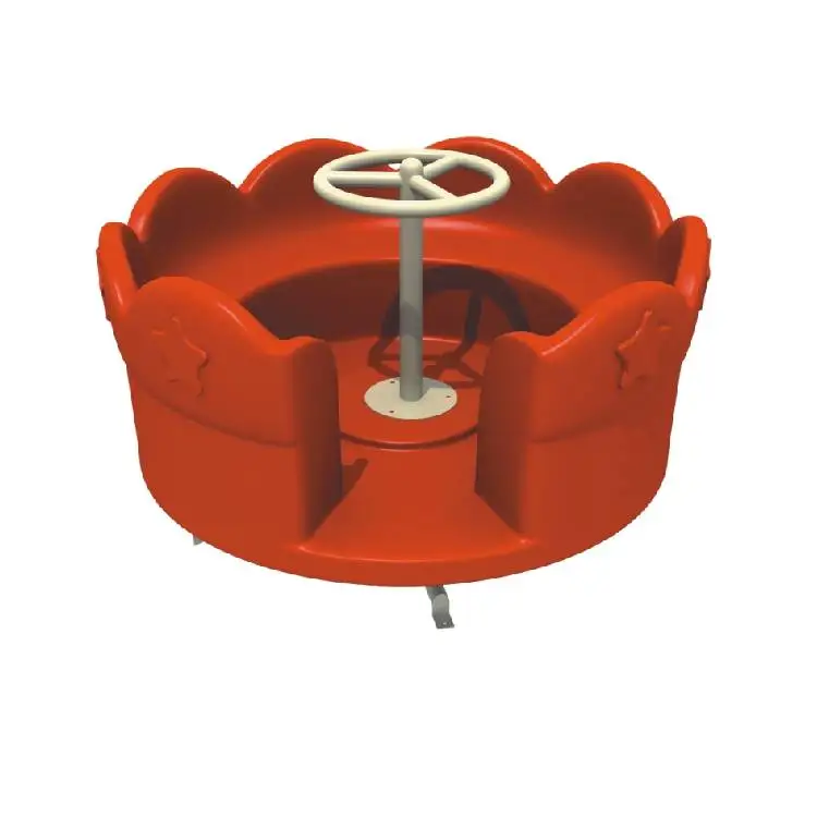 China supplier outdoor playground plastic animal merry go round rides for sale