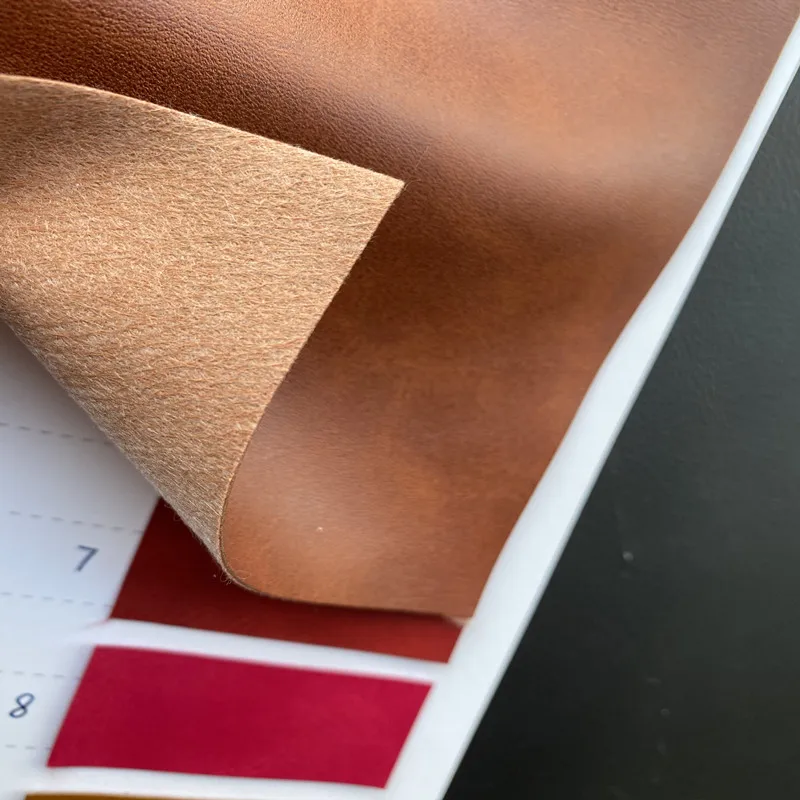 Best Soft Pu Faux Leather synthetic leatherette for Business Stationary Journal Notebooks  bag covering