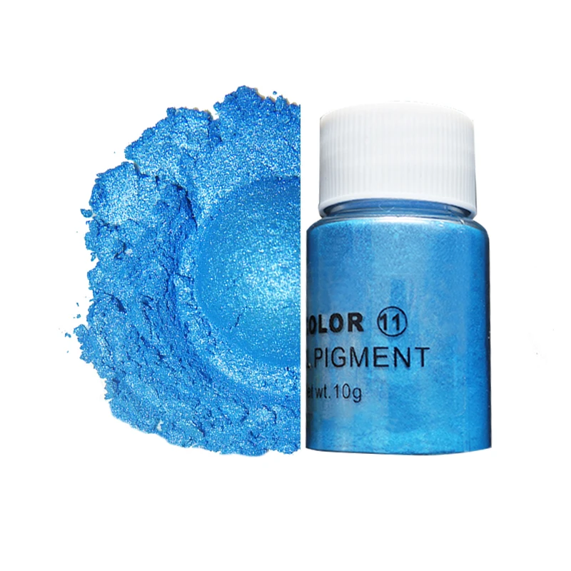 Mica 24 Color Pearl Powder Bottle Epoxy Dye Pigment Supplies for Soap Making Explosive Bath Candle Making Artist Fine Art