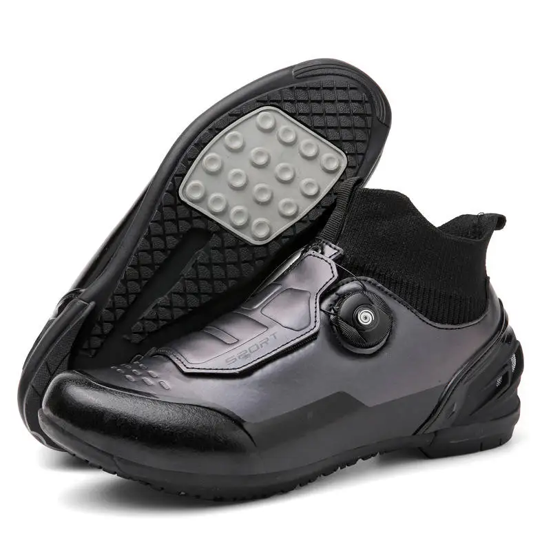Outdoor Athletic Bicycle Rubber Sport Hiking Mountain Road Bike Shoes Cycling Mens shoes 2021