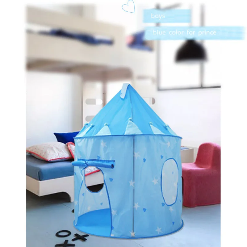 YF-W1101  High Quality Portable Indoor Party Pink Play House Tent Baby Crawling Tunnel Play House Children Tent