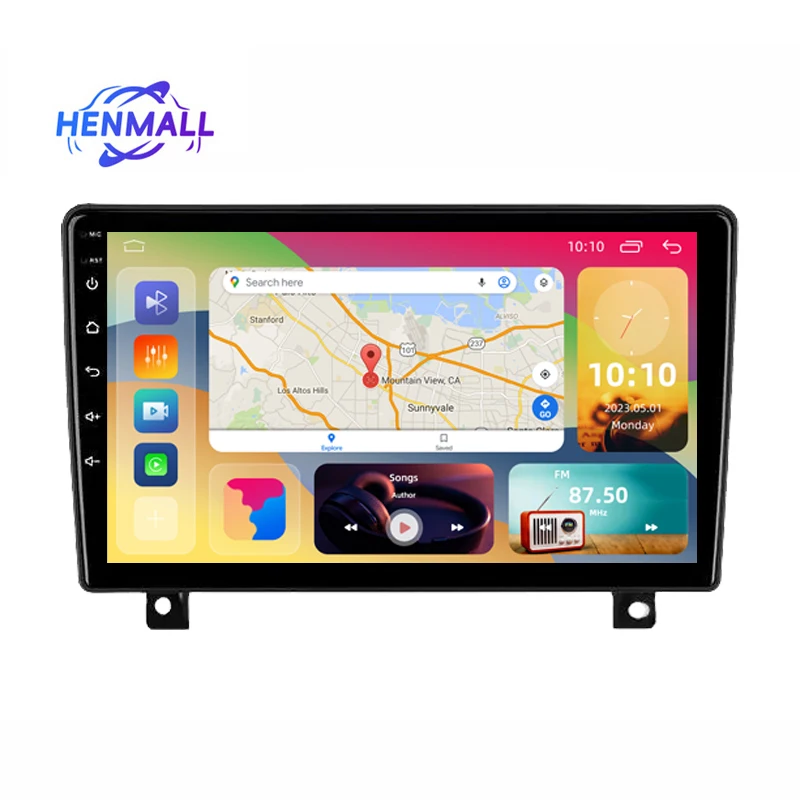 Henmall для Opel Astra H 2006 - 2014 автомобильное радио мультимедийный видеоплеер Навигация стерео GPS Android 2din carplay auto