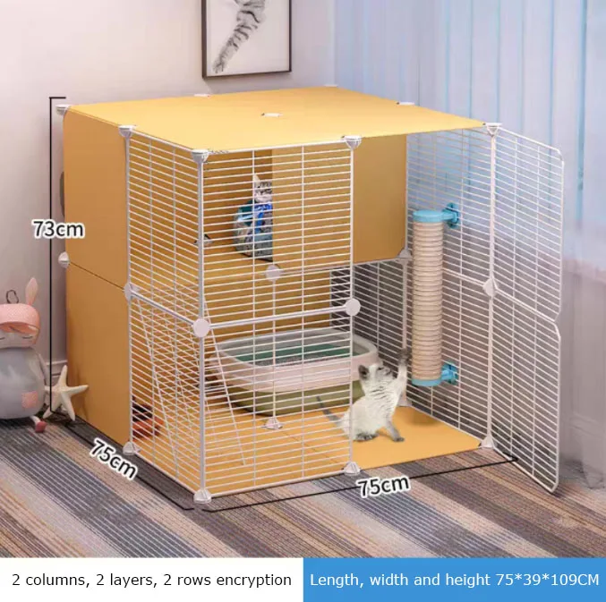 Amazon Hot Selling Gabbie Per Cani For Small Breed Animal Pet Cat Cages Carriers Dog Kennel Cage