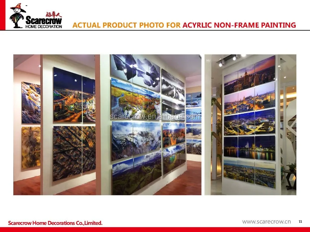 Best Selling  Damp Proof Abstract Scenery Painting Print Canvas Art Acrylic Wall Art for Hotel Room