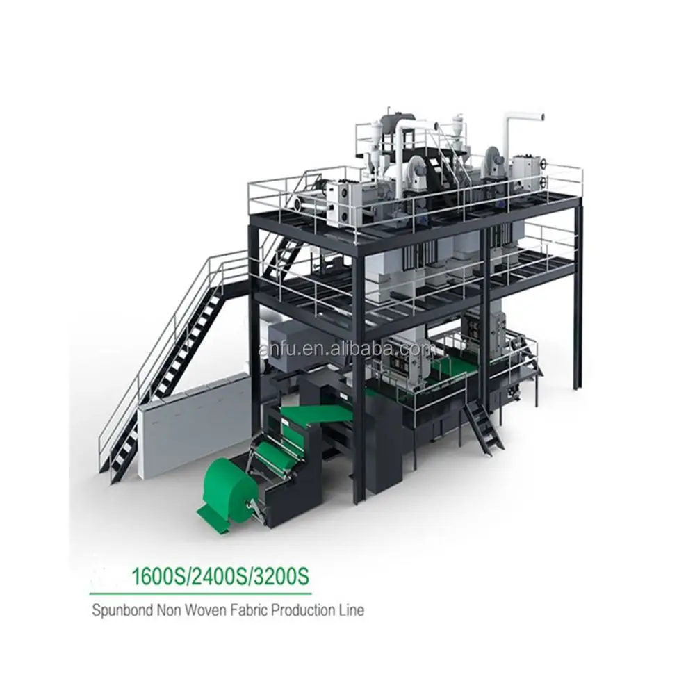 2021 г., Высококачественная машина для производства нетканого полотна спанбонд PP с сертификатом CE