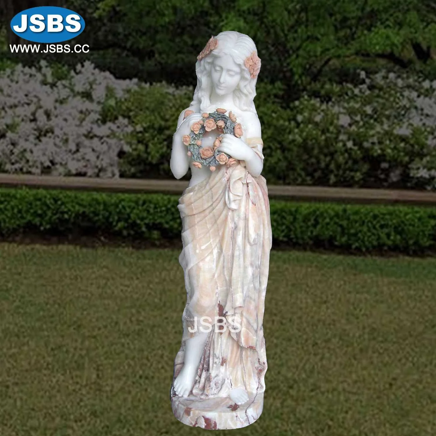 Outdoor Garden Little Kid Boy Nude Angel Statue
