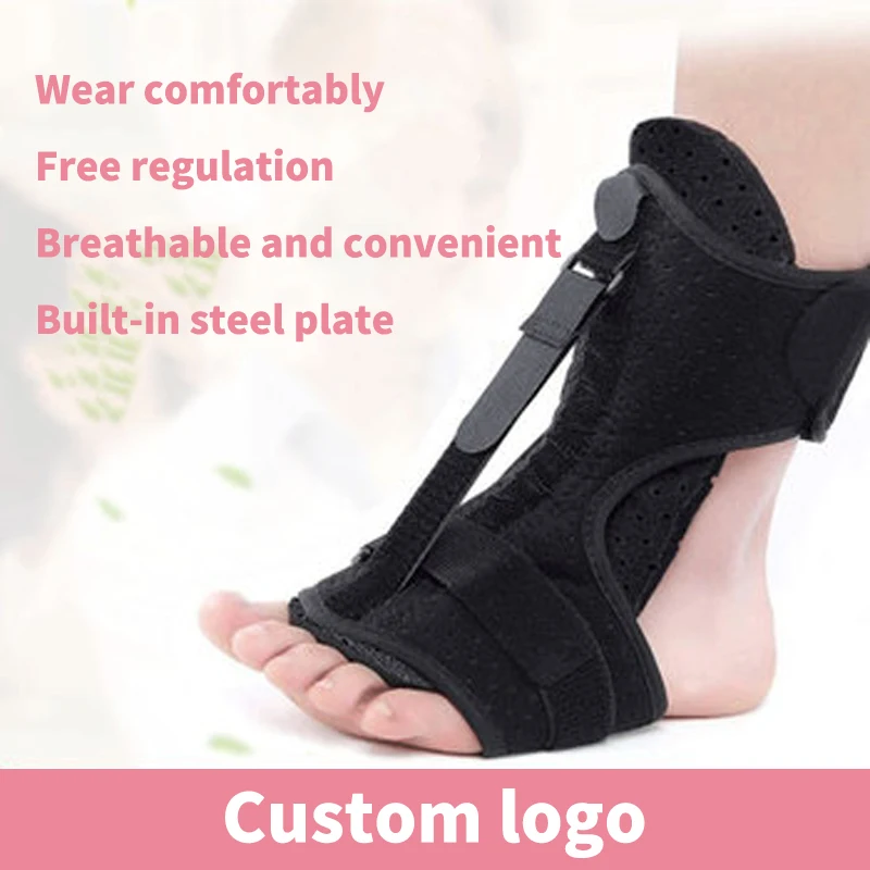 Medical Orthopedics Foot Drop Plantar Fasciitis Ankle Joint Fixation Splint Orthotic Brace Achilles Tendonitis Ankle Support