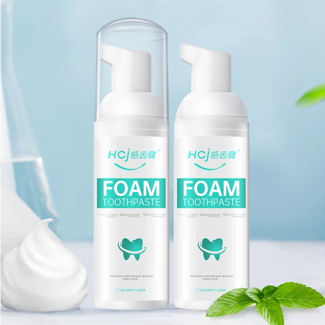 50g tooth paste Hot Selling Cheap Gum Protecting Whitening 	 cleaning foam toothpaste