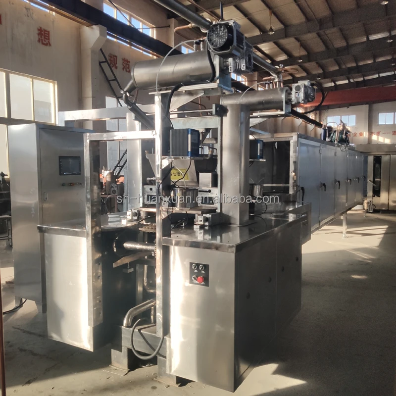 Gelatin Maker Production Line Making Gummy Bear Candy Depositor Machine