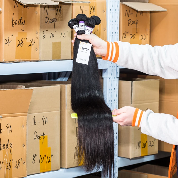 Натуральные бразильские Прямые Человеческие волосы Remy 10 12 14 16-26 28 30 32 дюйма с бесплатной плетеной упаковкой волос