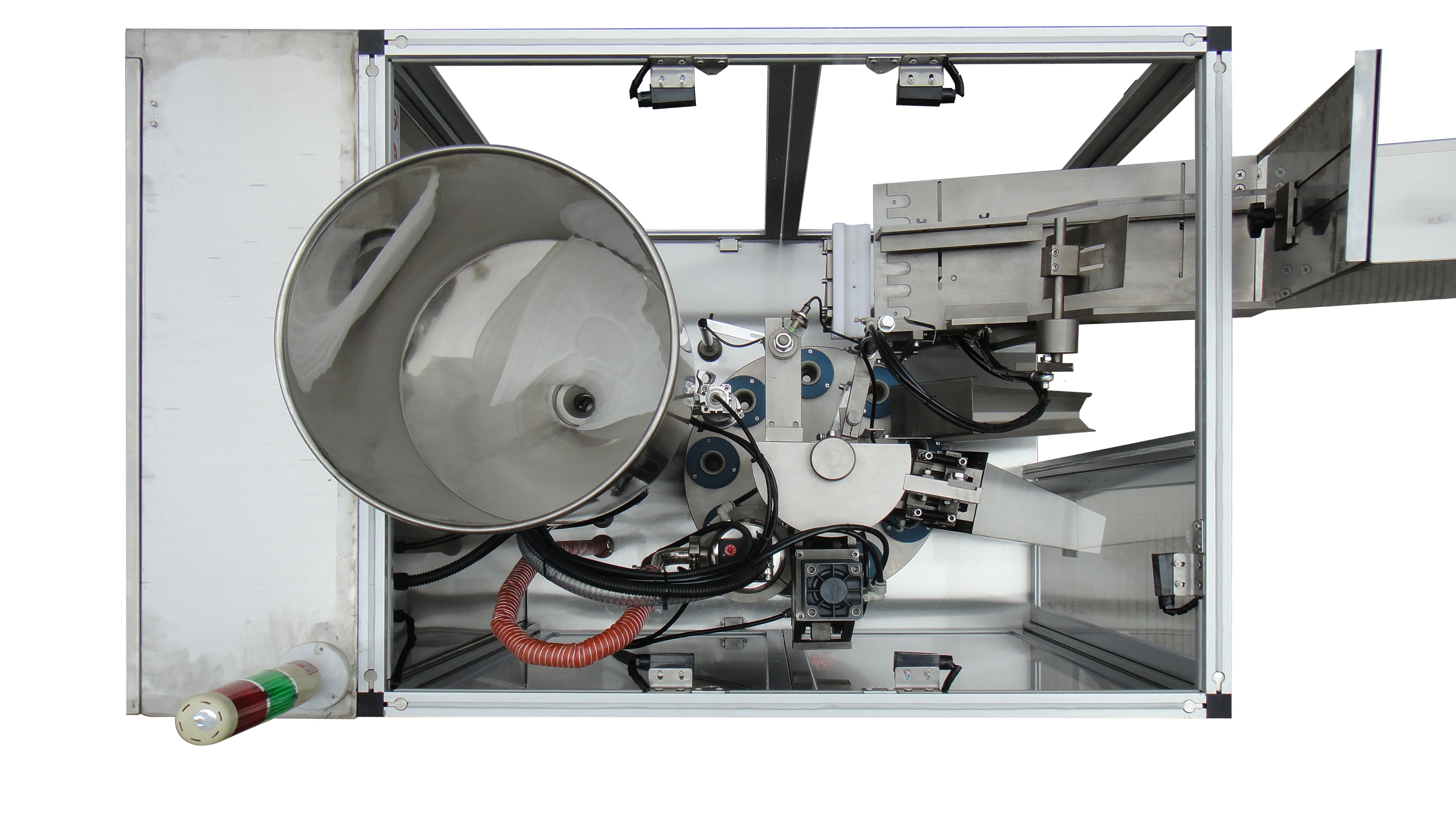 Wasabi tube fill and seal machine