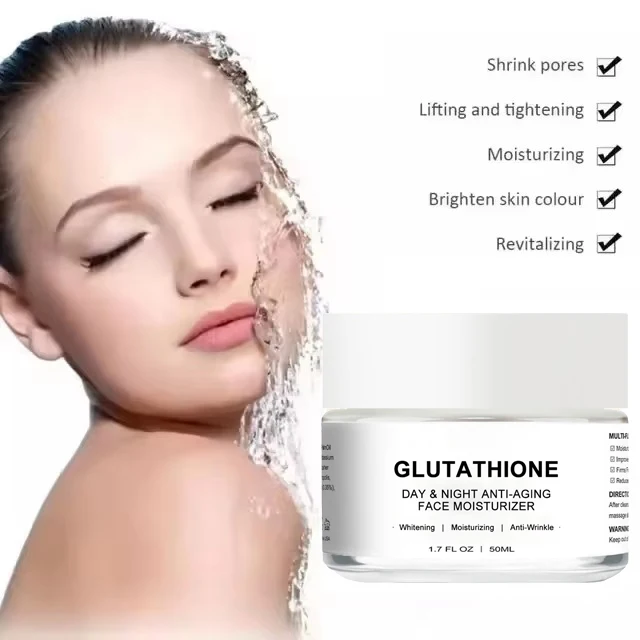 Customized Support Gluta White Cream Skin And Face Lightening Bleach Whitening Cream For Wholesale