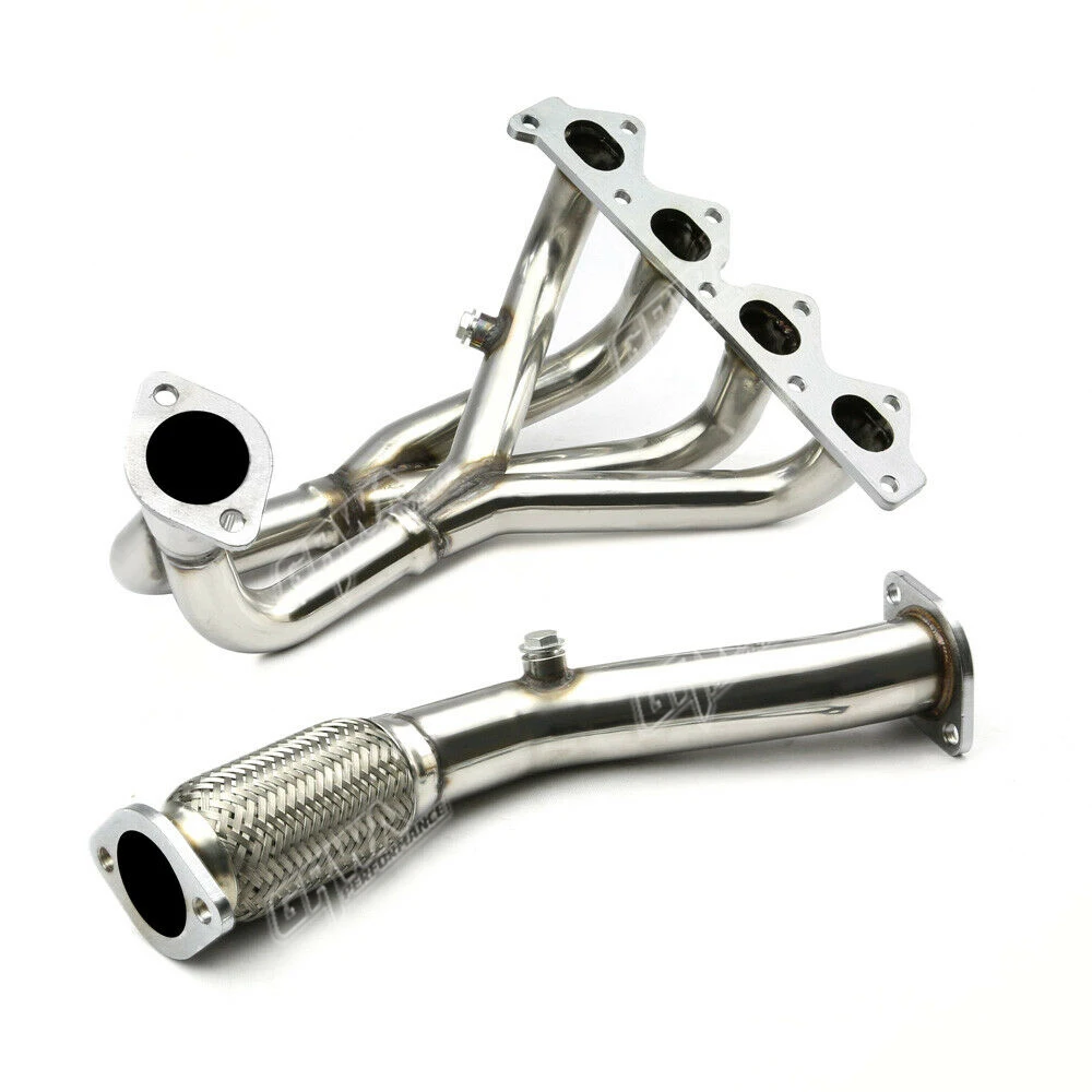 stainless steel exhaust header for Hyundai Tiburon 97-03