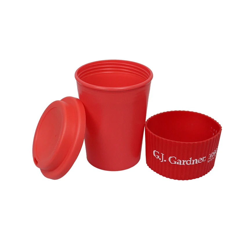 12 oz wholesale custom of pp material set manufacturers coffee mug plastic coffee cups supplier reusable coffee cups