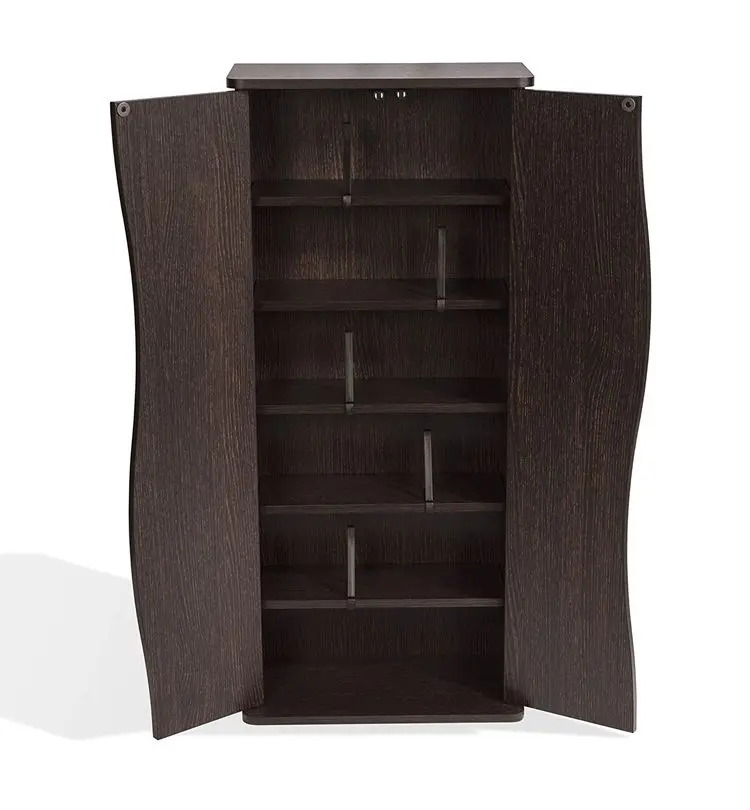 Book Storage Cabinet Stylish Multimedia Storage Cabinet Holds 198 CDs 88 DVDs or 108 Blu-Rays 4 Adjustable and 2 Fixed Shelves