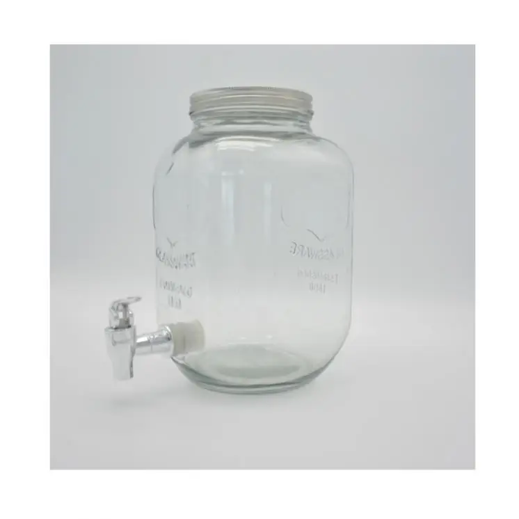 High Quality Wholesale China Factory Price Pineapple Glass Beverage Dispenser