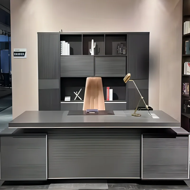 Liyu furniture Luxury Modern L-type Head desk New design Office Boss Manager Executive desk