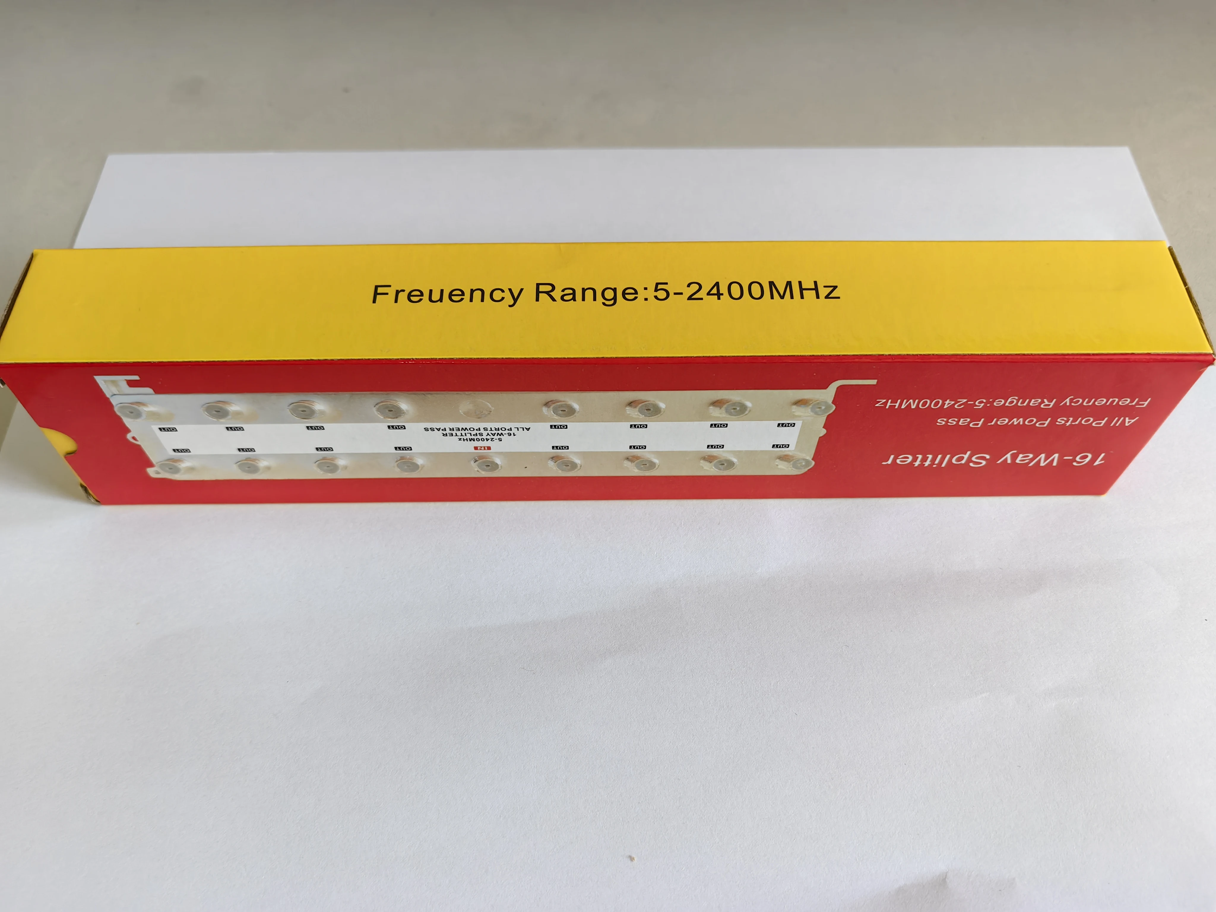 Highfly Professional 16 Ways CATV All Ports Power Parts 950-2150MHz Splitter