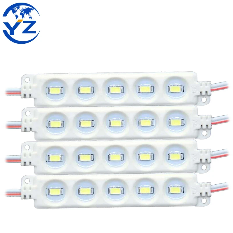  Водонепроницаемый DC 12V 0 6 W красный цвет 5730 инъекции гиалуроновой кислоты SMD 5 Вт Светодиодный модуль дорожный знак c