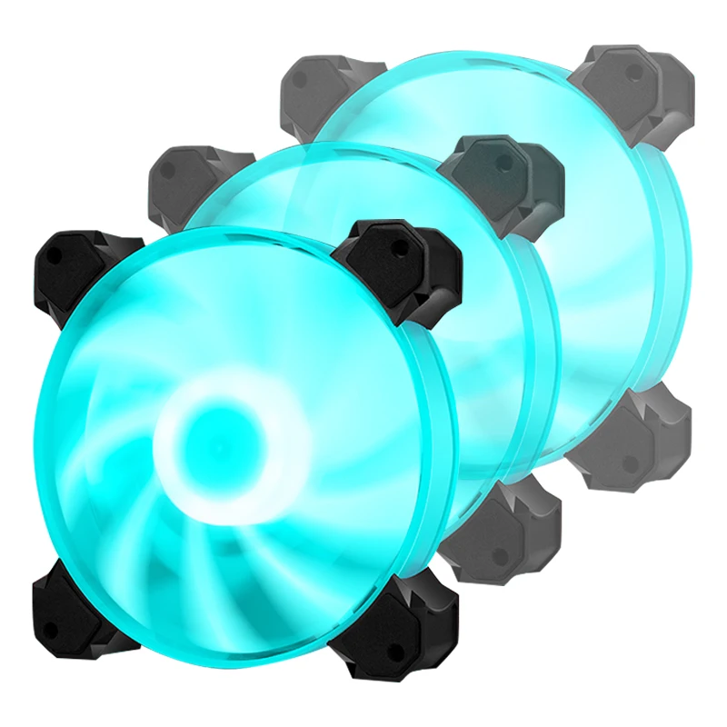 Factory Price Silent PC Ventiladores RGB Fans Cooling Fan With Led Light