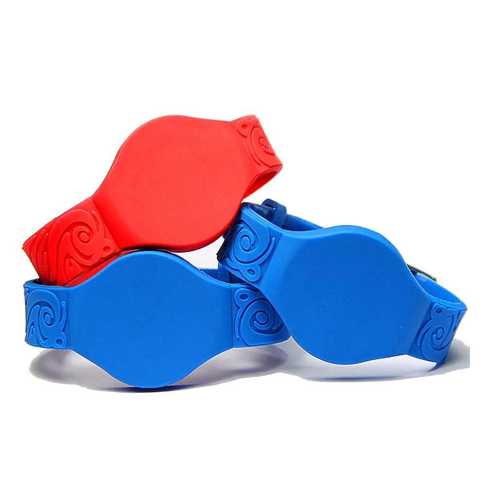 Hot Selling Customized Printing NFC Bracelet Wristband Silicone Logo Printing Moulding Processing Services Included For Event