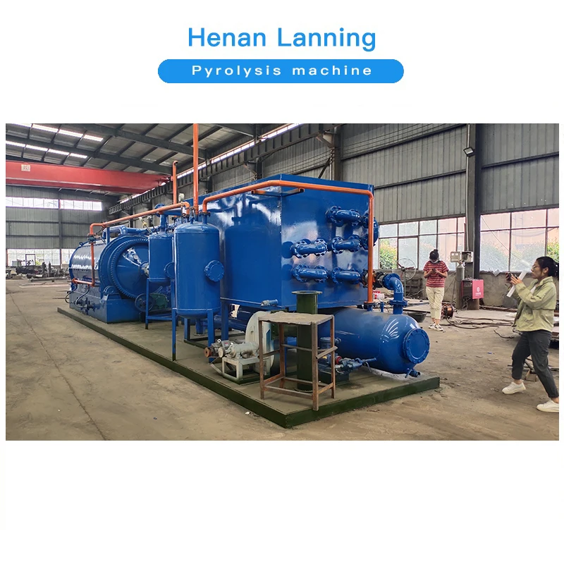 Recycling Tire Mini Pyrolysis Machine Waste Plastic Pyrolysis Plant