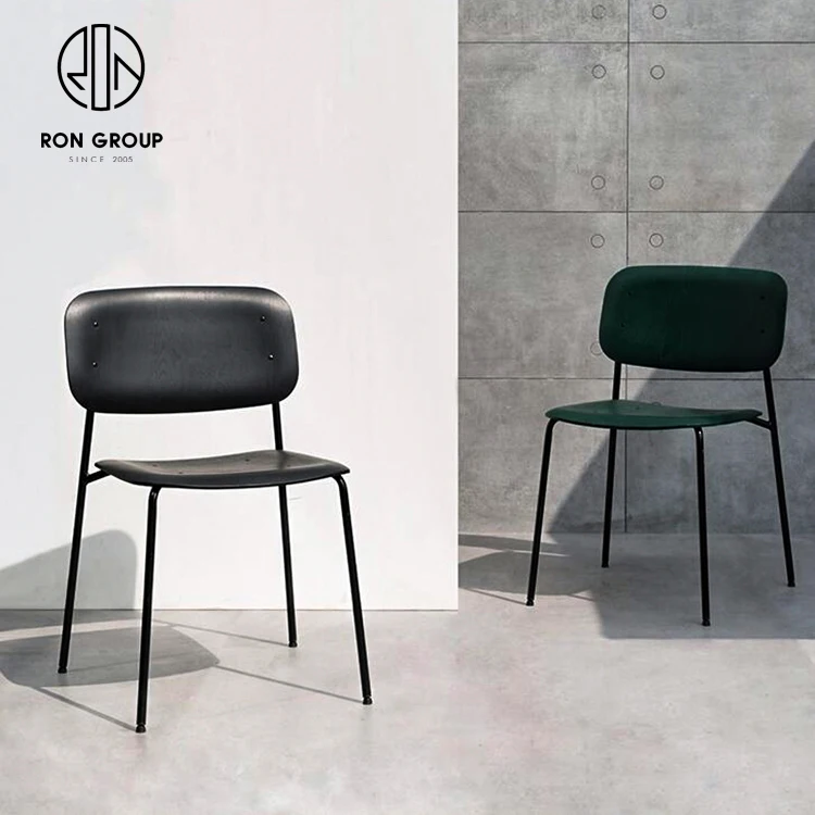 Hot Selling New Design Custom Commercial Hotel Cafe Shop Restaurant Plywood Wooden Curved Back Frame Furniture Bentwood Chairs