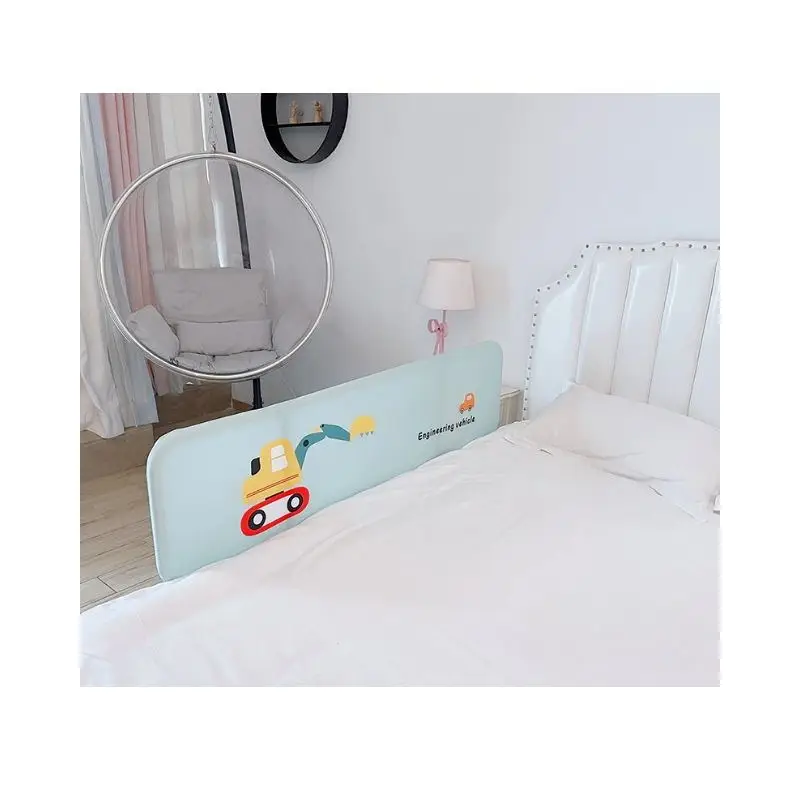 Mobil bed Toddler collapsible kids bunk children bed rail150cm bed baby extra long side rails guard foldable baby