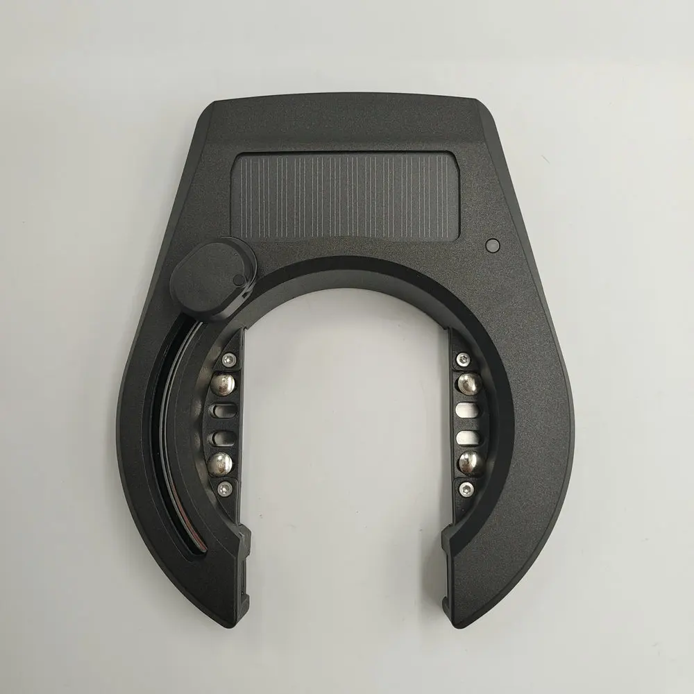 Bicycle Lock Horseshoe Shape with Bluetooth Solar Panel Bicycle ACCESSARY Electric Moped SCOOTER PART Shared Riding Solution