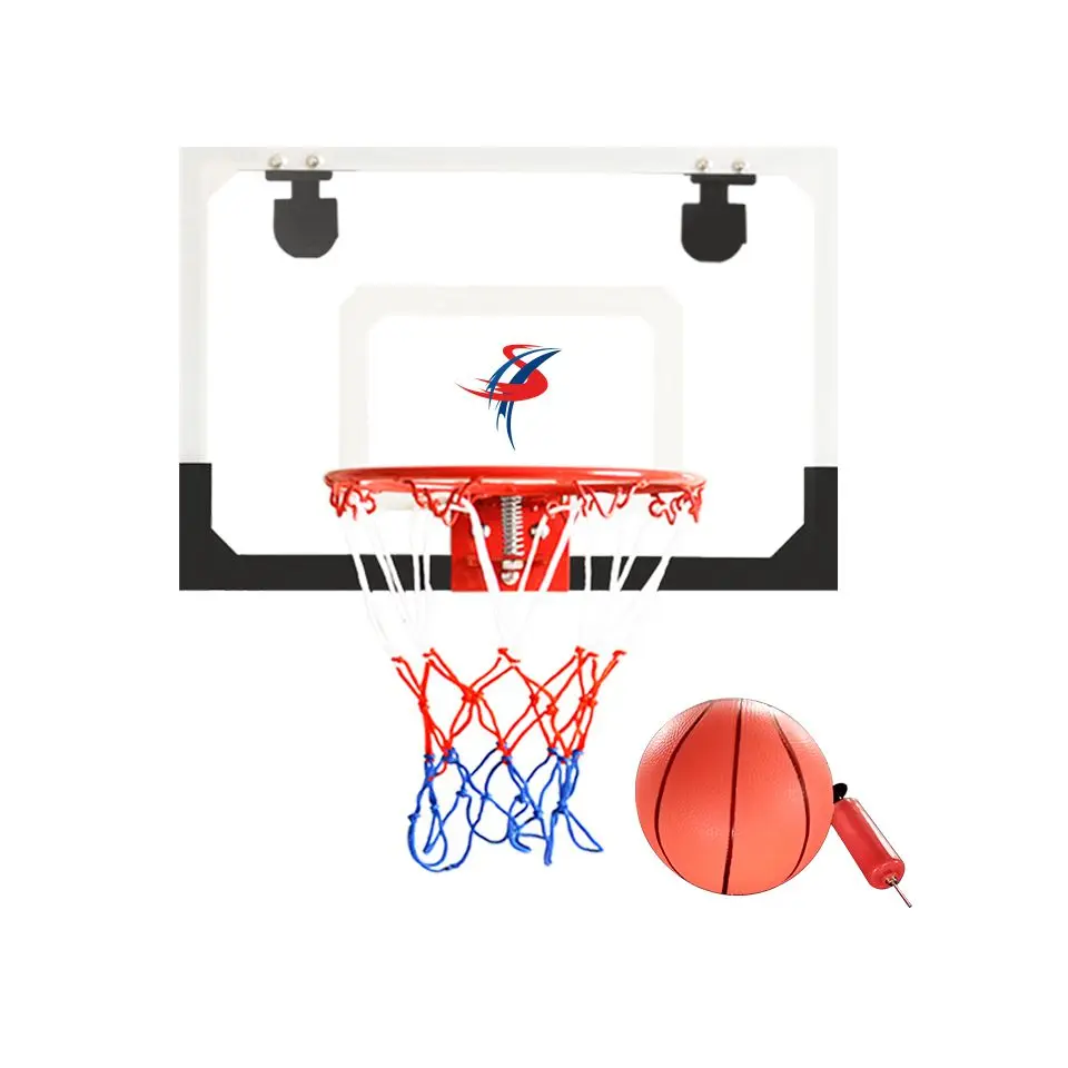 SA Q011 Indoor Adjustable Hanging Mini Basketball Backboard Hoop Toy For Kids And Adult Family Games For Home And Office