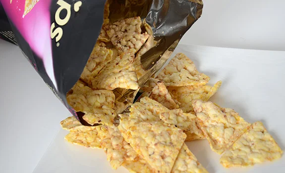 Korean rice cake popping machine triangle popchips machine