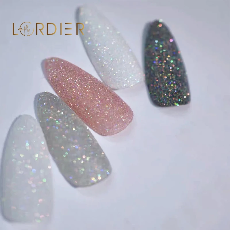 Factory Bulk Wholesale Rainbow Fine Mix Chunky Glitter For Nail Art Cosmetics Makeup