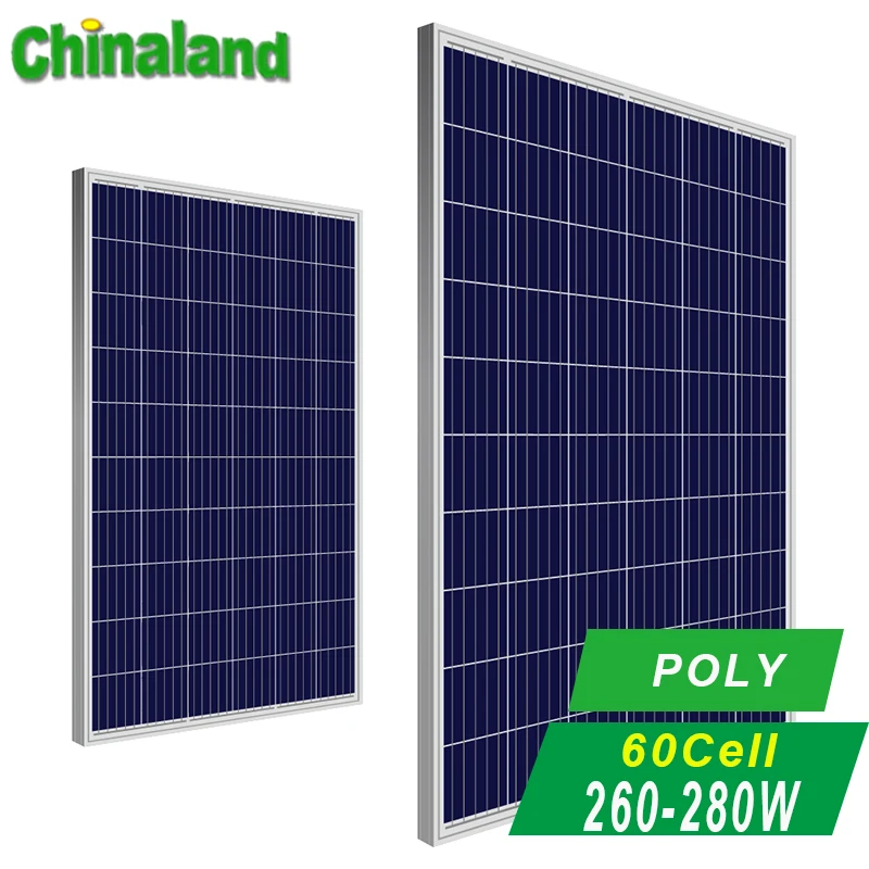 panneau solaire 250w poly and mono 260 watt solar panel