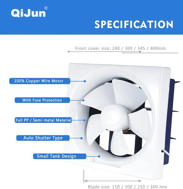 2022 New Design Small Extract Fan for Bathroom