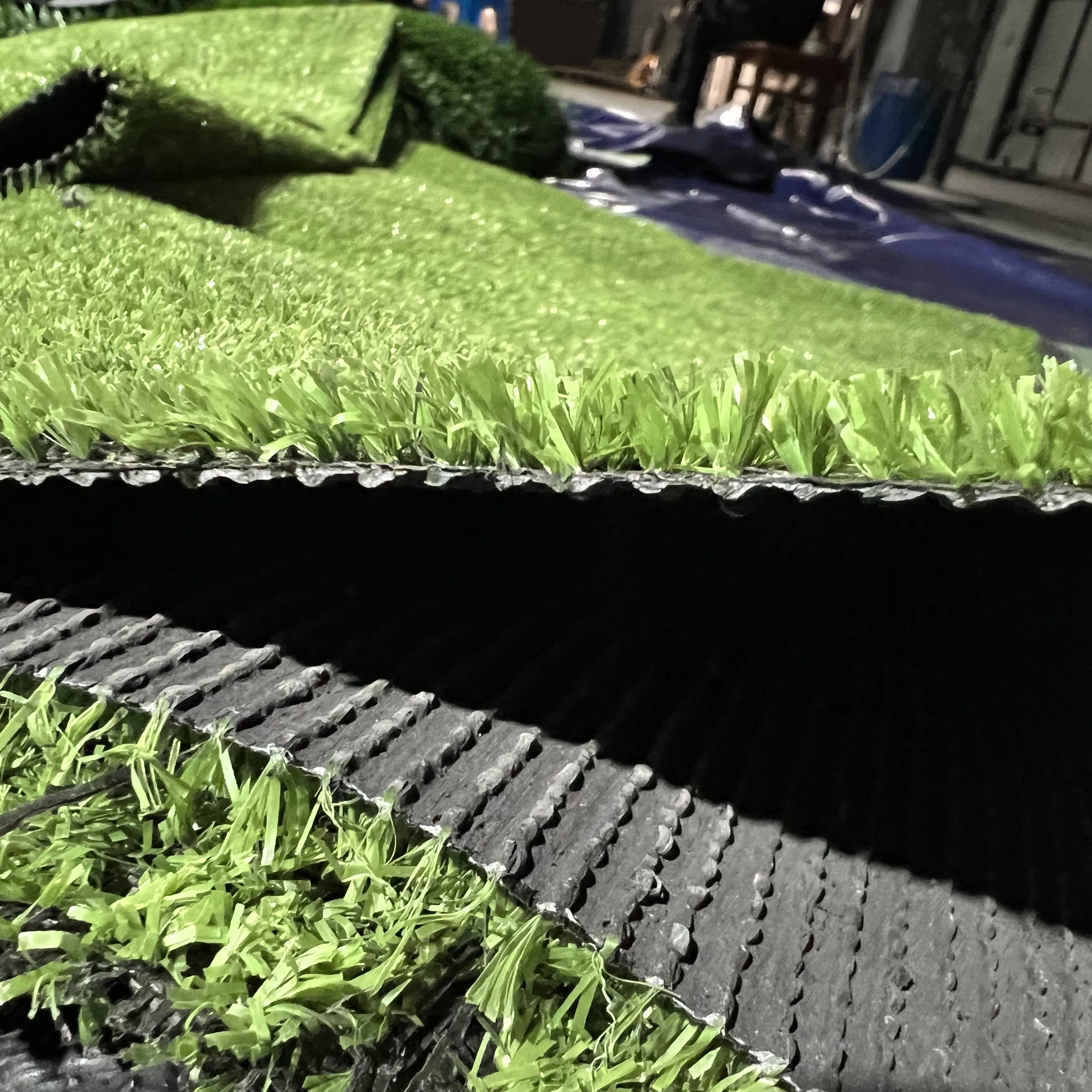 HANWEI GRASS Factory for wall decoration artificial turf roll 60ft 3ft 15 ft wide turf grass 1 x 4m Has high wear resistance