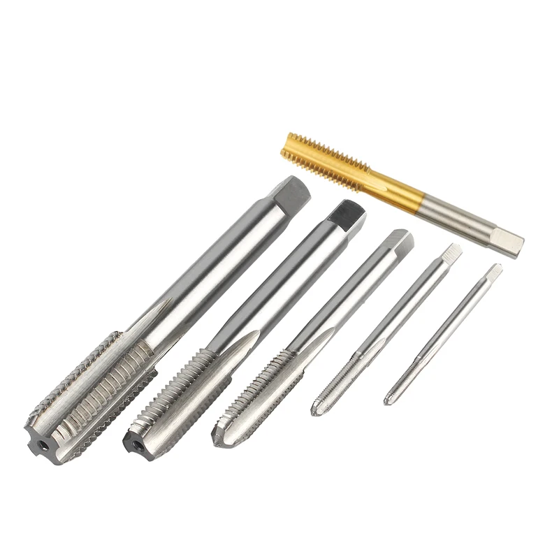 Lathe HSS Taping Tool Carbide M2-M24 Taps CNC Machine High-speed Steel Straight Fluted Tap