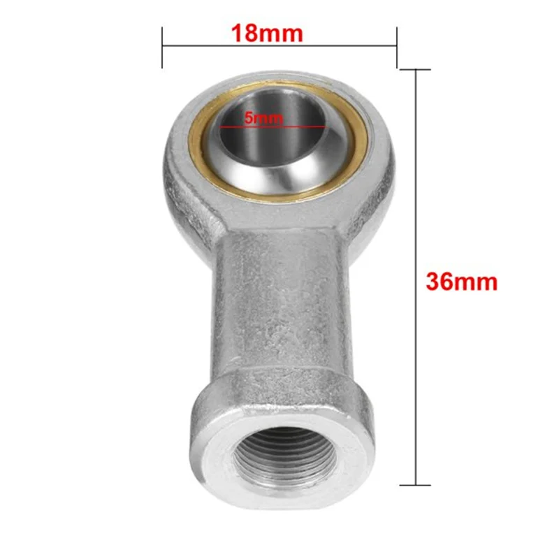 SA12T/K 12mm Bore Self Lubricating Auto Part Male Right Hand 2pcs Rod End Ball Bearing