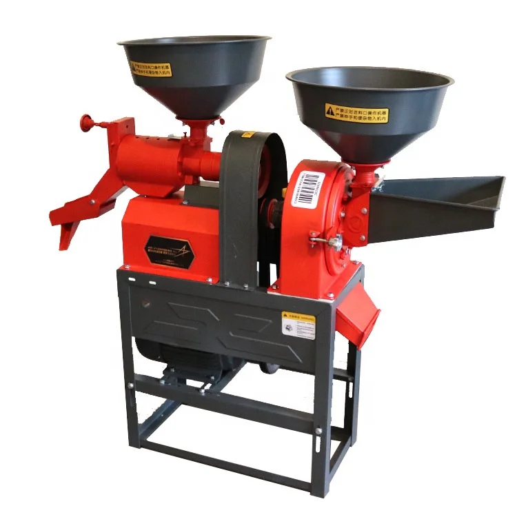 Rice Mill Sale Rice Milling And Grain Grinding Home Flour Milling Machine Small Portable Combine Rice Mill