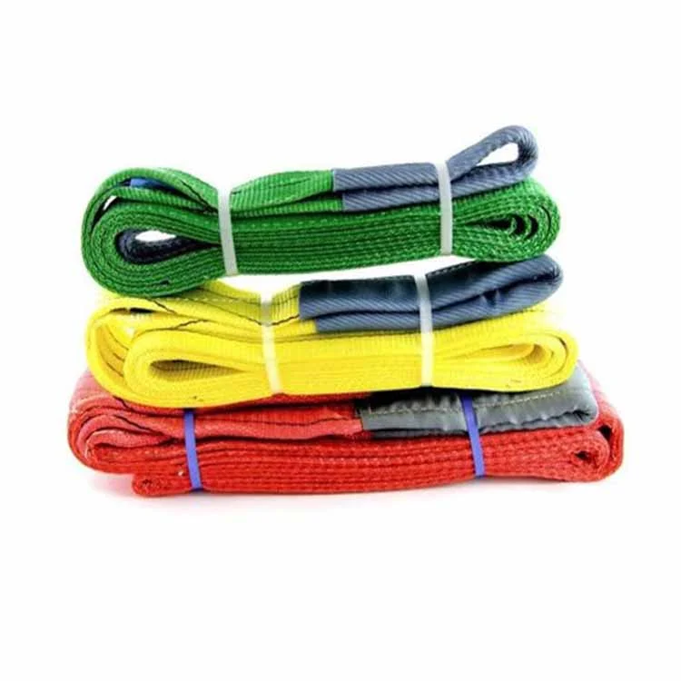 1-12T Webbing Sling, EN1492-1 Safety Factor Professional Flat Eye Webbing Lifting Sling